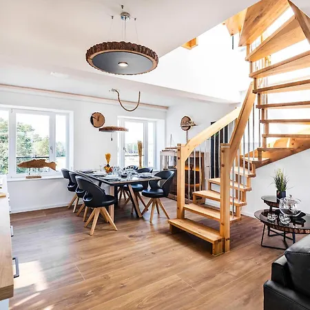 公寓 Prora - Apartment Mit Privater Dachterrasse - Sky Suite Proradies